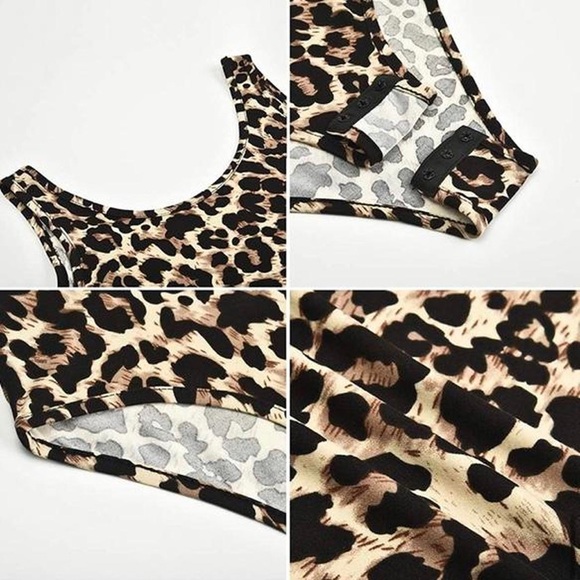 Leopard Print Bodysuit - Picture 4 of 4